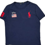 USA Polo By Ralph Lauren T-Shirt - 2XL Navy Cotton