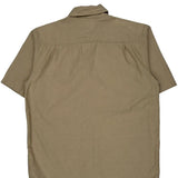 Manitoba Association Of Government Engineers Carhartt Short Sleeve Shirt - Medium Khaki Cotton