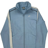 Nike Track Jacket - Small White Polyester