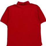 Tommy Hilfiger Polo Shirt - XL Red Cotton