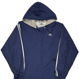 Adidas Windbreaker - XL Navy Polyester