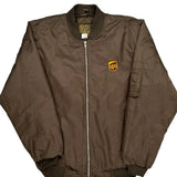 Workwear Unbranded Bomber Jacket - Large Brown Polyester