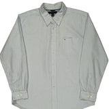 Tommy Hilfiger Striped Shirt - XL Blue Cotton