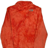 The North Face Fleece Jacket - Small Orange Polyester