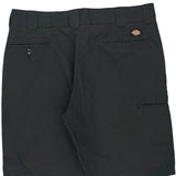 Dickies Chino Shorts - 32W 9L Black Cotton Blend