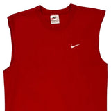 Vintage Made In USA Nike Vest - Large Red Cotton