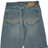 Unbranded Denim Shorts - 32W 12L Light Wash Cotton