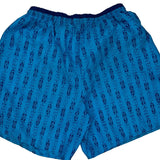 Umbro Sport Shorts - Large Blue Polyester