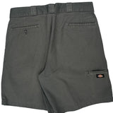 Dickies Shorts - 32W 7L Grey Cotton Blend