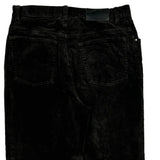 Ralph Lauren Cord Trousers - 28″ Waist Black Corduroy