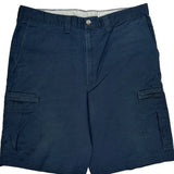 Dickies Cargo Shorts - 37W 11L Navy Cotton