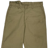 Dickies Chino Shorts - 34W 11L Khaki Cotton Blend
