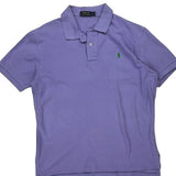 Polo By Ralph Lauren Polo Shirt - Large Purple Cotton