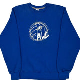 Basketball Russell Athletic Sweatshirt - Medium Blue Cotton Blend