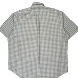 Blake Ralph Lauren Checked Short Sleeve Shirt - XL Blue Cotton