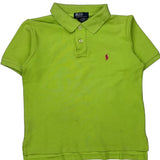 Age 6 Polo By Ralph Lauren Polo Shirt - XS Green Cotton