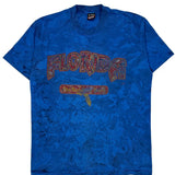 Made In USA Single Stitch Fruit Of The Loom T-Shirt - XL Blue Cotton Blend