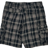 Lee Cargo Shorts - 37W 10L Black Cotton