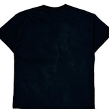 Liquid Blue Graphic T-Shirt - Large Black Cotton