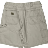 Wrangler Carpenter Shorts - 32W 9L Beige Cotton