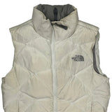The North Face Vest - Small White Down