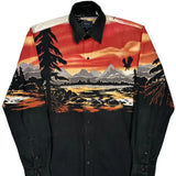 Roper Graphic Shirt - Small Multicoloured Cotton