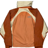 The North Face Waterproof Jacket - Small Cream Polyester