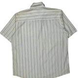 Avirex Short Sleeve Shirt - XL Beige Cotton Blend