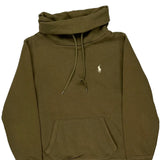 Polo By Ralph Lauren Hoodie - XS Green Cotton