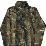 Vintage Camouflage Red Head Camo Long Sleeve T-Shirt - Large Camo Polyester
