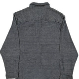 Dickies Striped Shirt - 2XL Blue Cotton