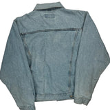 Vintage Wrangler Denim Jacket - Medium Light Wash Cotton