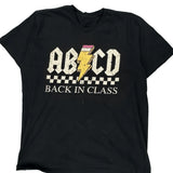 Back In Class Gildan Band T-Shirt - XL Black Cotton