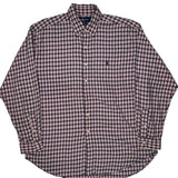 Blake Ralph Lauren Checked Shirt - Large Blue Cotton