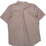 Tommy Hilfiger Short Sleeve Shirt - Large Pink Cotton