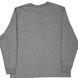 Carhartt Long Sleeve T-Shirt - XL Grey Cotton