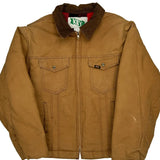 Vintage Key Jacket - XL Brown Cotton