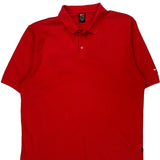 Nike Polo Shirt - XL Red Polyester