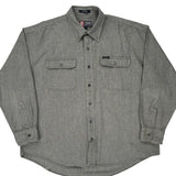 Chaps Ralph Lauren Shirt - XL Grey Cotton