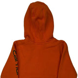 Age 2 Carhartt Hoodie - 3XS Orange Cotton