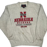 Nebraska Huskers Galt Sand College Sweatshirt - XL Grey Cotton Blend
