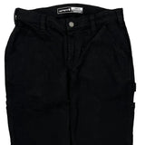 Carhartt Carpenter Trousers - 28W UK 8 Black Cotton