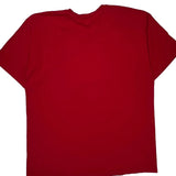 Disney Cartoon T-Shirt - XL Red Cotton