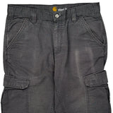 Carhartt Cargo Shorts - 32W 11L Grey Cotton Blend