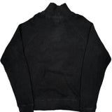 Polo By Ralph Lauren 1/4 Zip - 2XL Black Cotton