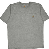 Carhartt T-Shirt - XL Grey Cotton