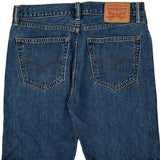 Levis Denim Shorts - 32W 10L Blue Cotton