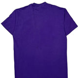 Looney Tunes Cartoon T-Shirt - Large Purple Cotton