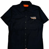 Associated Electric Dickies Short Sleeve Shirt - Medium Black Polyester Blend