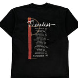 Michael Bolton 1993 Tour Hanes Band T-Shirt - Large Black Cotton